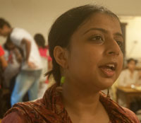 Supurna Dasgupta, student, Delhi University