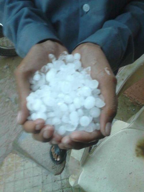 Hailstorm lashes parts of Rajasthan, Madhya Pradesh and Uttar Pradesh Hailstorm lashes parts of Rajasthan, Madhya Pradesh and Uttar Pradesh