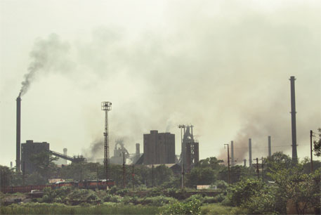 Fatality rate in the Indian steel sector is one the highest in the world, around 50 in a year (photo by Kanchan Kumar Agarwal) 