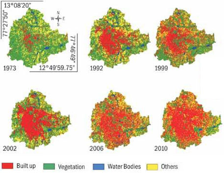 Bengaluru's urbanisation at the cost of green cover and waterbodies