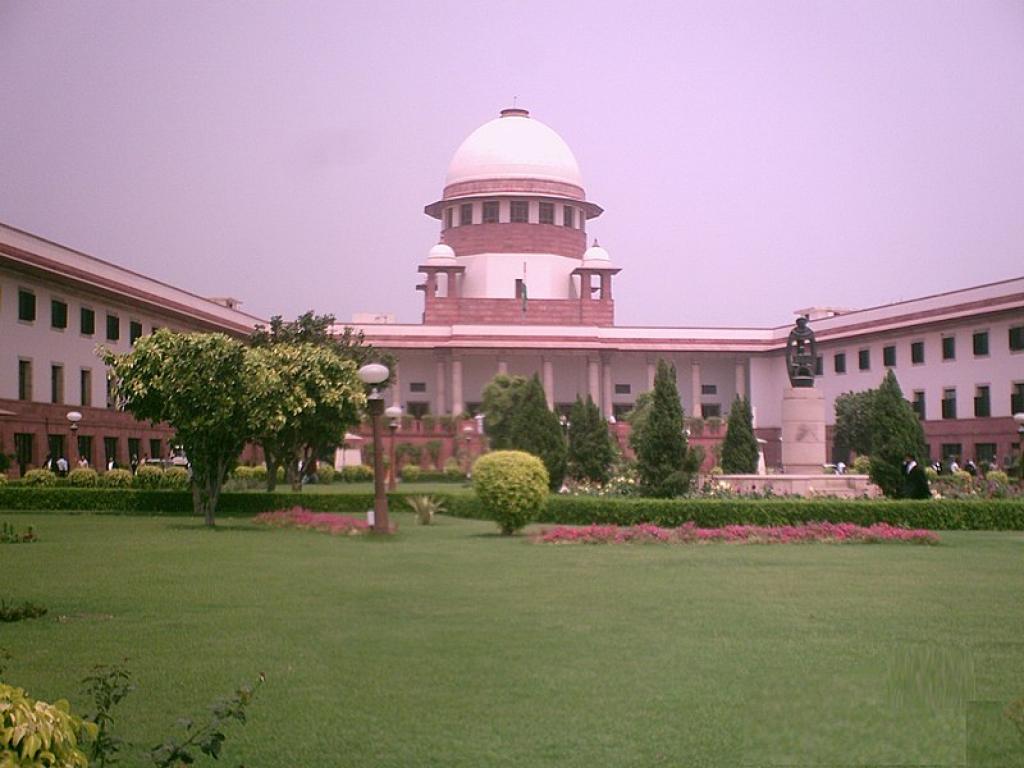 The Supreme Court building in New Delhi      Credit: Wikimedia Commons