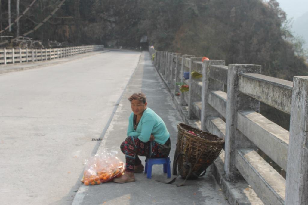 Waiting for tourists on the North Sikkim highway. Credit: Nita Narash Waiting for tourists on the North Sikkim highway. Credit: Nita Narash