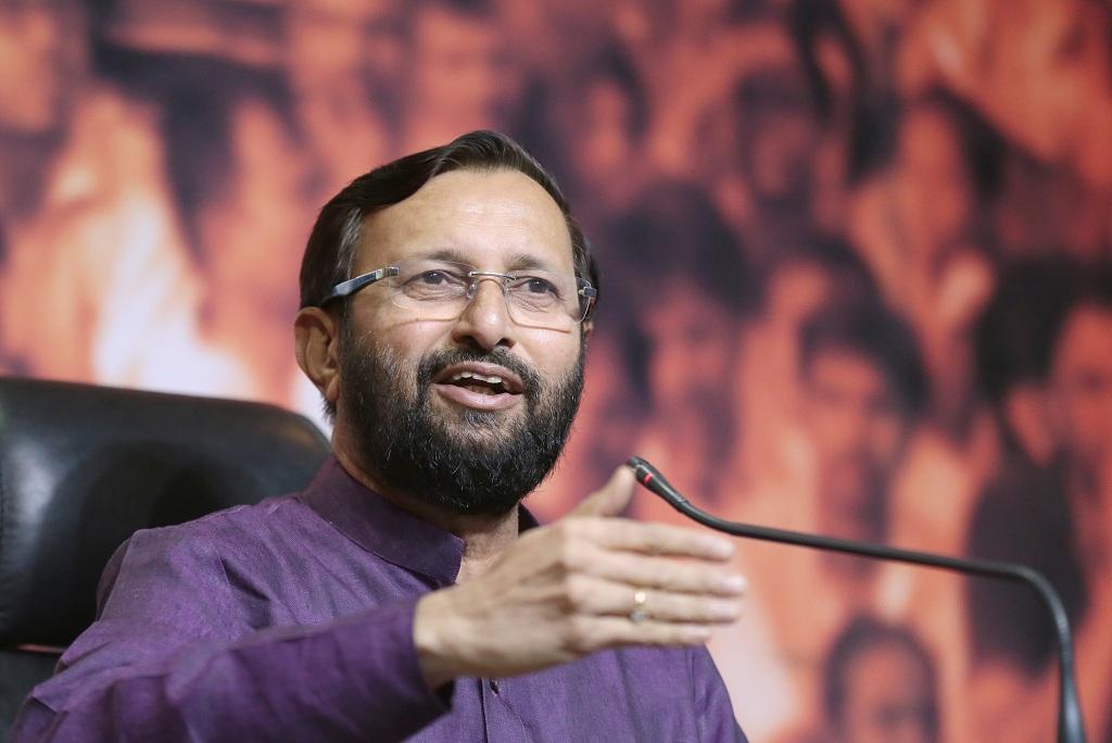 केंद्रीय पर्यावरण मंत्री प्रकाश जावड़ेकर। फोटो: विकास चौधरी केंद्रीय पर्यावरण मंत्री प्रकाश जावड़ेकर। फोटो: विकास चौधरी