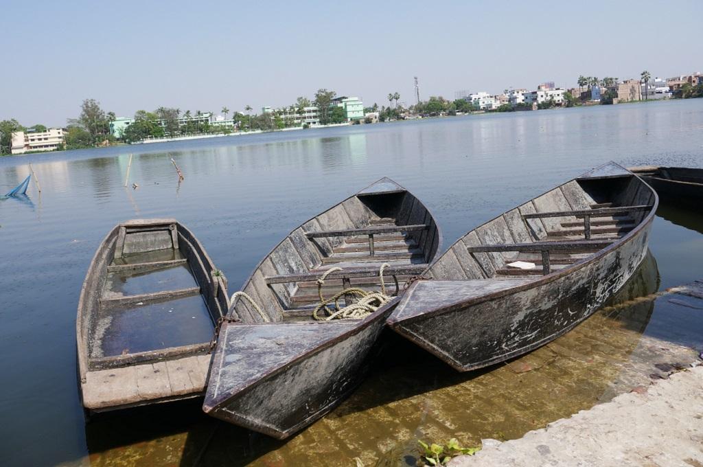 बिहार के दरभंगा शहर का एक तालाब। फोटो: पुष्यमित्र बिहार के दरभंगा शहर का एक तालाब। फोटो: पुष्यमित्र