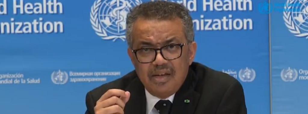 WHO Director General Tedros Ghebreyesus. Photo: Twitter WHO Director General Tedros Ghebreyesus. Photo: Twitter