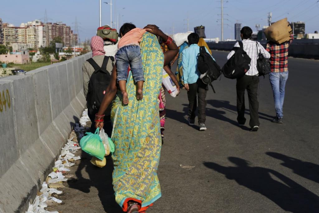 लॉकडाउन के बाद बहुत से मजदूरों ने दिल्ली छोड़ दी थी। फोटो: विकास चौधरी लॉकडाउन के बाद बहुत से मजदूरों ने दिल्ली छोड़ दी थी। फोटो: विकास चौधरी