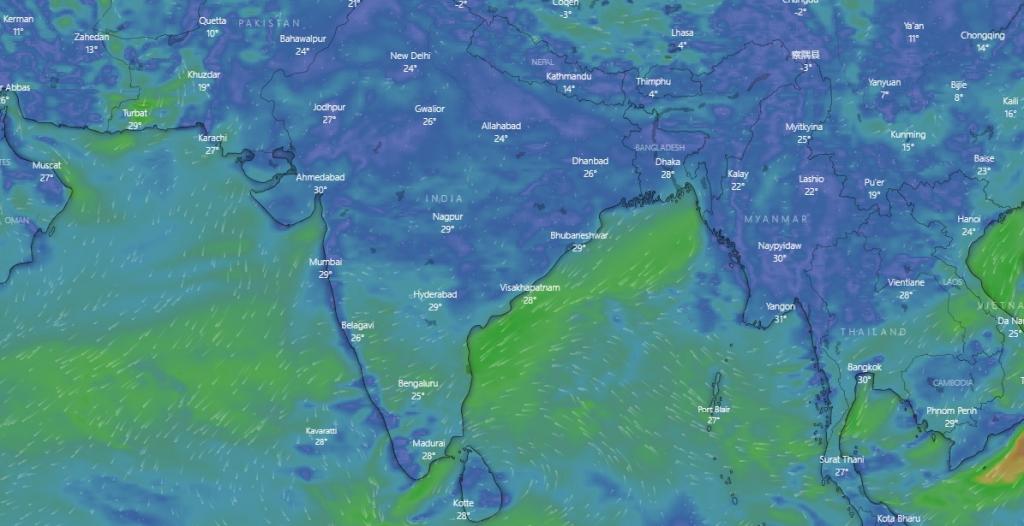 Current season's first cyclone might be brewing over Bay of Bengal: Experts - Vimarsana News