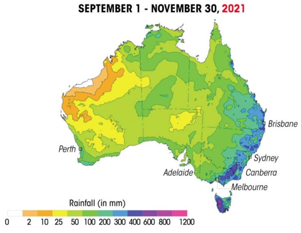 Australia From wettest spring in a decade to extreme heat waves, all