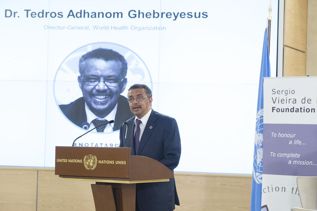 WHO chief stands uncontested for upcoming director general elections. Photo: Flickr