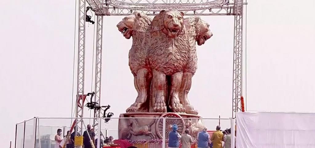 Modi's new 'deviant' lion capital: What is it emblematic of anyway? - Vimarsana News