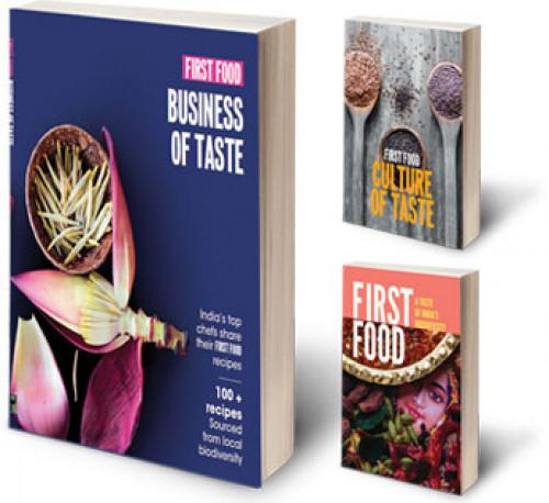 3-Book combo offer on our FIRST FOOD series