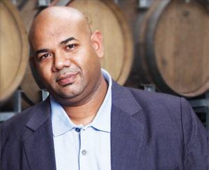 Adrian Pinto, founder of Green Paper Works that makes paper from grape pomace Adrian Pinto, founder of Green Paper Works that makes paper from grape pomace