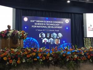 The theme of the latest edition of the Indian Science Congress was 