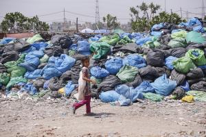 Childhood lost among heaps of hazardous waste 