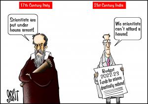 Fate of scientists cartoon: Sorit Gupto